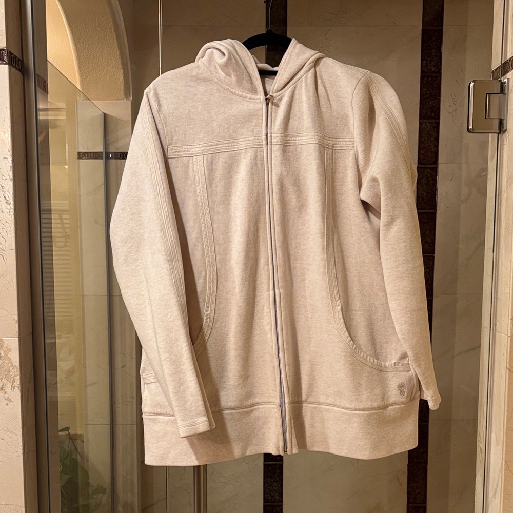 Tommy Bahama Women’s Light Pink Zip-Up Hoodie
